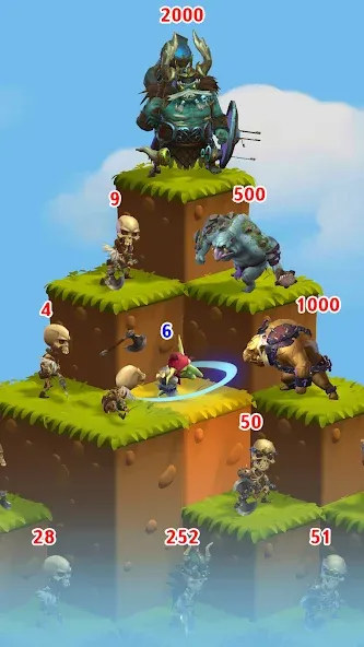Dungeon Crusher: Soul Hunters [MOD: безлимитные деньги и усиленные герои] (Бесплатно / APK) — скриншот 3
