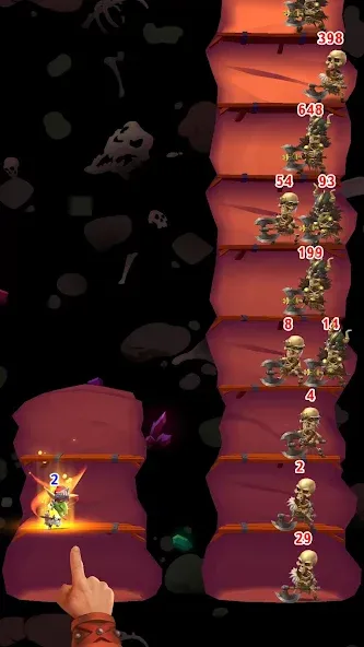 Dungeon Crusher: Soul Hunters [MOD: безлимитные деньги и усиленные герои] (Бесплатно / APK) — скриншот 4