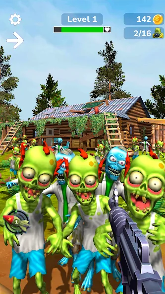 Скачать взлом Tower Gunner: Zombie Shooter [MOD: много денег и патронов] — скриншот 5