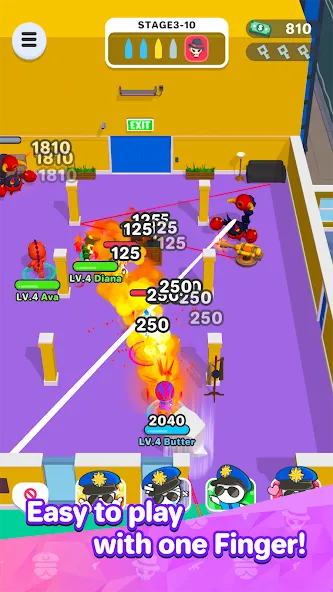 Smash Party - Hero Action Game [MOD: безлимитные монеты и усиленная атака] (Бесплатно / APK) — скриншот 3