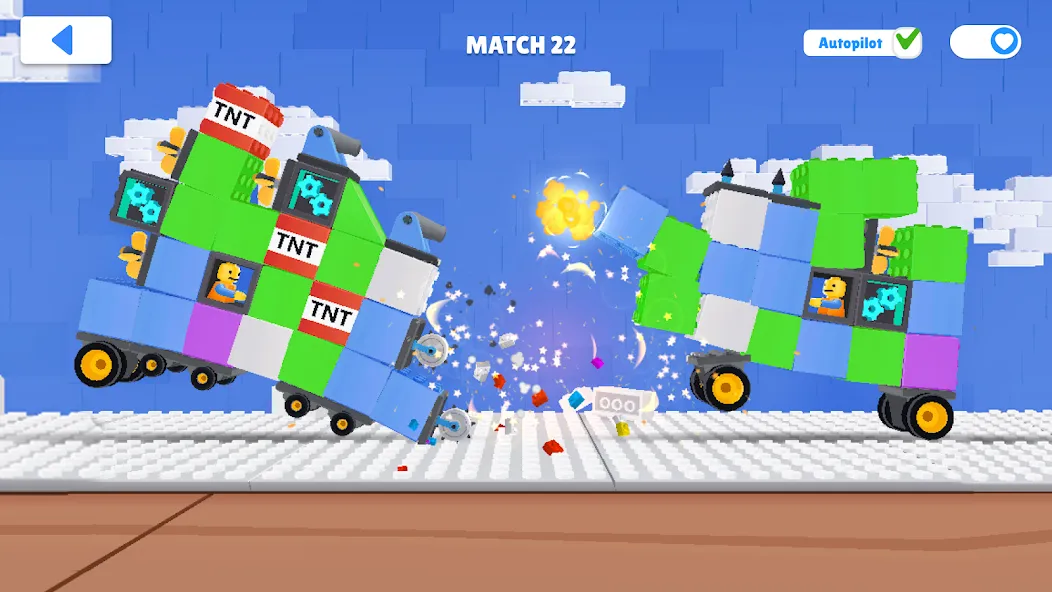 Скачать взлом TOYS: Crash Arena [MOD: безлимитные деньги и улучшения] — скриншот 1