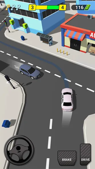 Pick Me Up 3D: Taxi Game [MOD: безлимитные деньги и топливо] на Андроид — скриншот 3