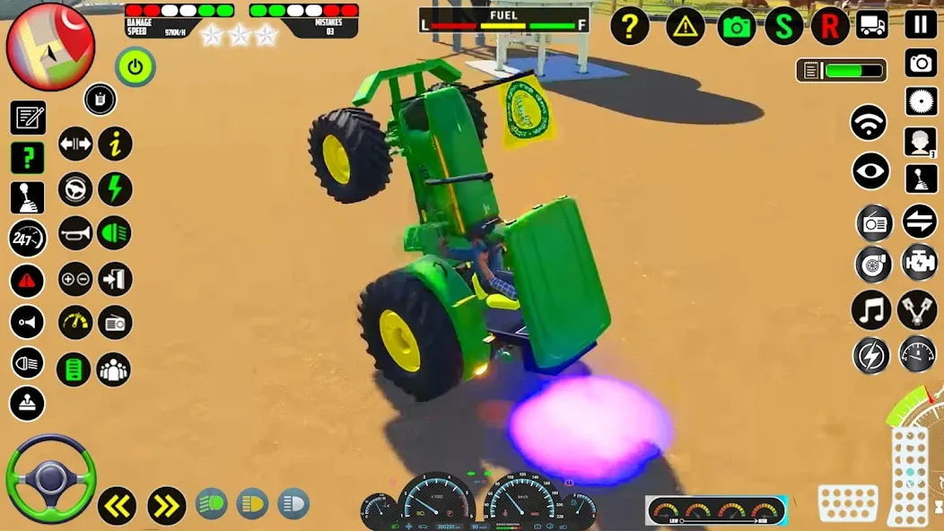 Скачать Tractor Farming Games 2023 [MOD: безлимитные деньги и топливо] на телефон — скриншот 3