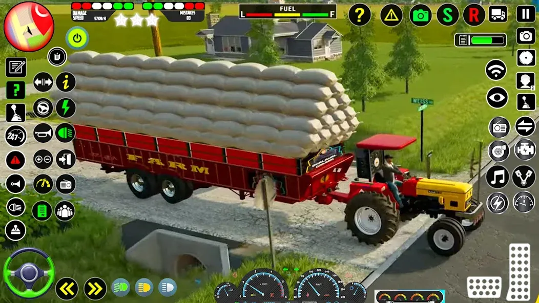 Скачать Tractor Farming Games 2023 [MOD: безлимитные деньги и топливо] на телефон — скриншот 5