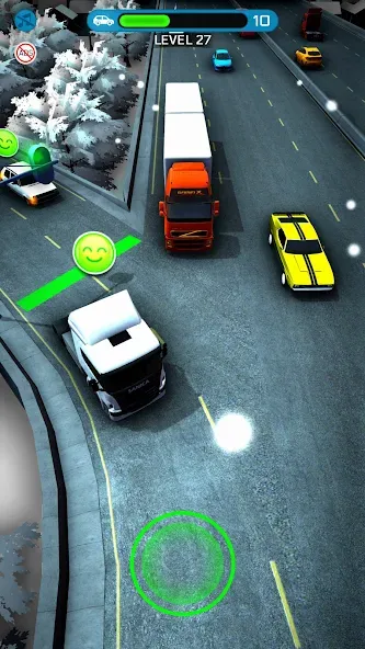 Crazy Traffic Control [MOD: много денег и все уровни] на Андроид — скриншот 2