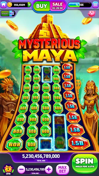 Spin To Rich - Vegas Slots [MOD: безлимитные монеты и джекпоты] (Бесплатно / APK) — скриншот 5