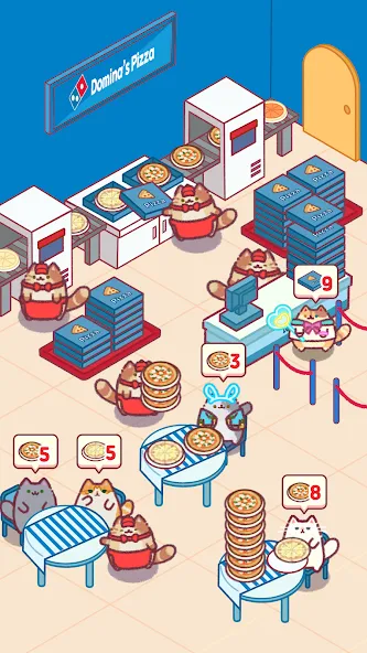 Cat Snack Bar: Cute Food Games [MOD: безлимитные деньги и ресурсы] на Андроид — скриншот 5