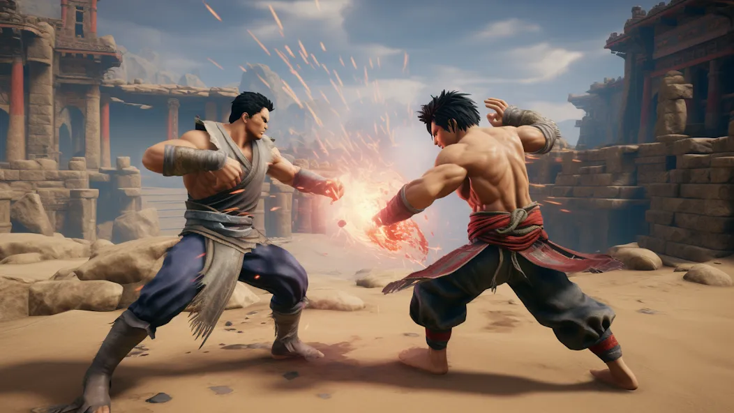 Kung Fu Karate Fight Game [MOD: безлимитные деньги и открыты все уровни] (Бесплатно / APK) — скриншот 3