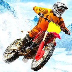 Snow Tricky Bike Stunt Race 3D [MOD: безлимитные деньги и топливо] последняя версия
