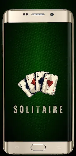Взломанная Solitaire Card Game [MOD: безлимитные подсказки и отмены] на Андроид — скриншот 1