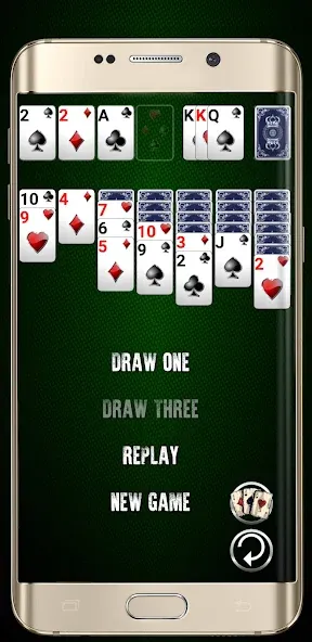 Взломанная Solitaire Card Game [MOD: безлимитные подсказки и отмены] на Андроид — скриншот 3