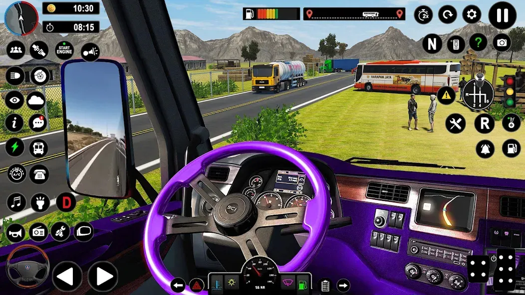 Coach Bus Games: Bus Simulator [MOD: безлимитные деньги и топливо] — Скачать бесплатно (APK) — скриншот 3