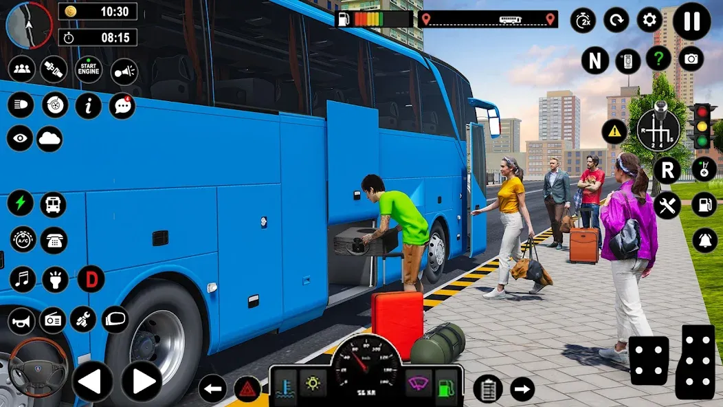 Coach Bus Games: Bus Simulator [MOD: безлимитные деньги и топливо] — Скачать бесплатно (APK) — скриншот 4