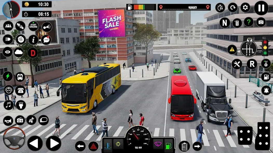Coach Bus Games: Bus Simulator [MOD: безлимитные деньги и топливо] — Скачать бесплатно (APK) — скриншот 5