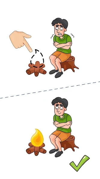 Скачать взлом Tricky Line: Draw the Part [MOD: подсказки и все уровни открыты] — скриншот 5