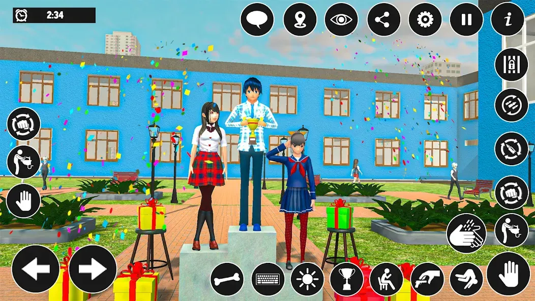 High School Boy Virtual Life [MOD: безлимитные деньги и энергия] — Скачать бесплатно (APK) — скриншот 1