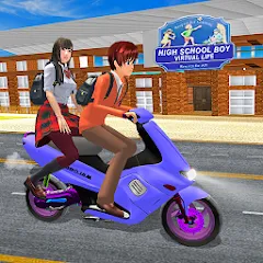 High School Boy Virtual Life [MOD: безлимитные деньги и энергия] — Скачать бесплатно (APK)