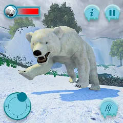 Скачать Polar Bear Family Survival [MOD: выживание полярной семьи без ограничений]