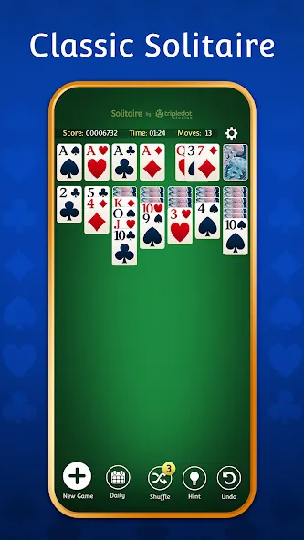Solitaire: Classic Card Games [MOD: без рекламы и отмена ходов] последняя версия — скриншот 2