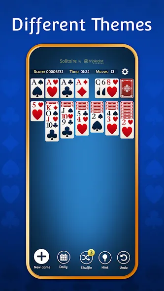 Solitaire: Classic Card Games [MOD: без рекламы и отмена ходов] последняя версия — скриншот 4