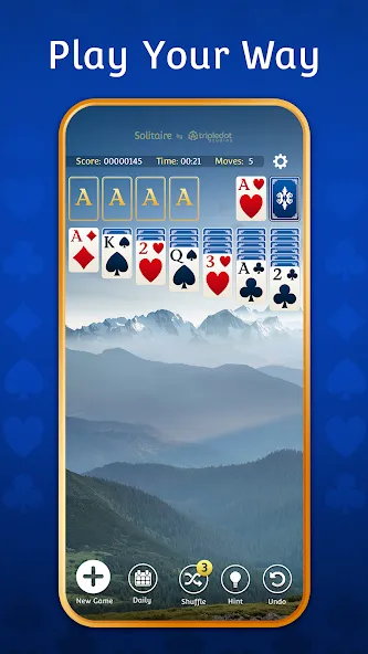 Solitaire: Classic Card Games [MOD: без рекламы и отмена ходов] последняя версия — скриншот 5