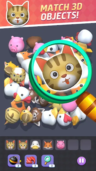 Скачать Match & Design [MOD: безлимитные монеты и все предметы открыты] — скриншот 4