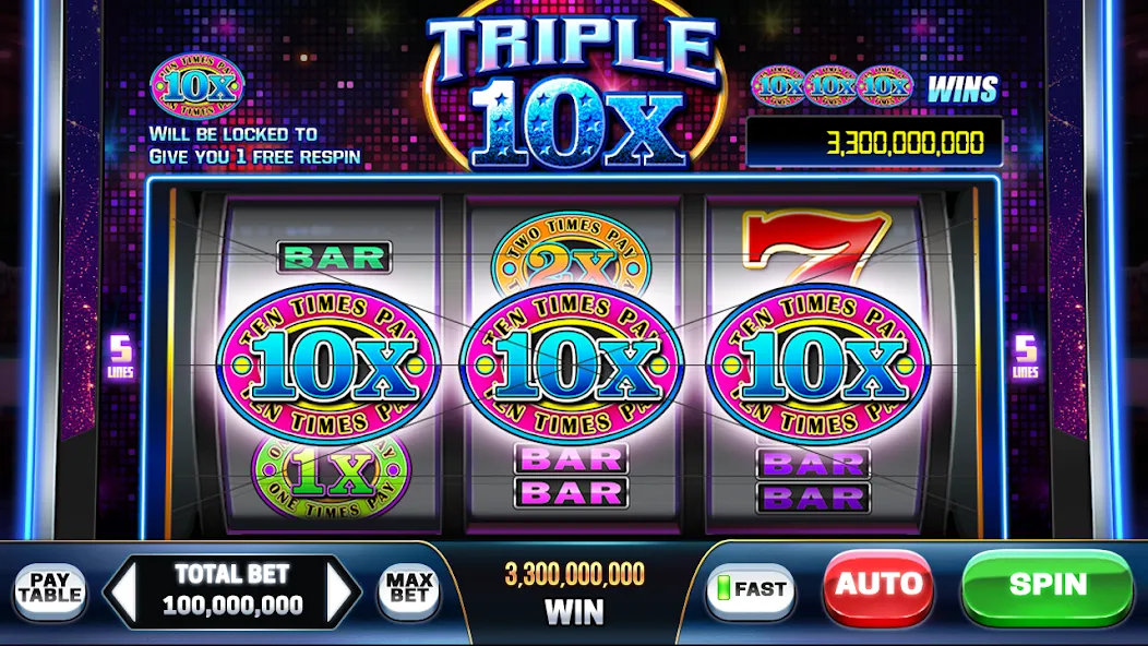 Скачать Play Las Vegas - Casino Slots [MOD: безлимитные монеты и открыты все слоты] на телефон — скриншот 3