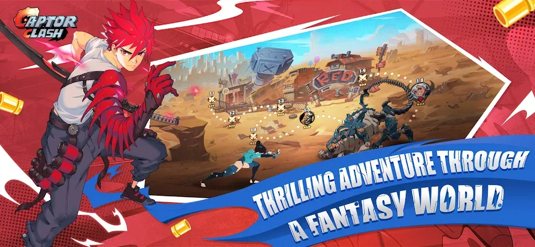 Captor Clash [MOD: безлимитные деньги и усиленный урон] на Андроид — скриншот 2