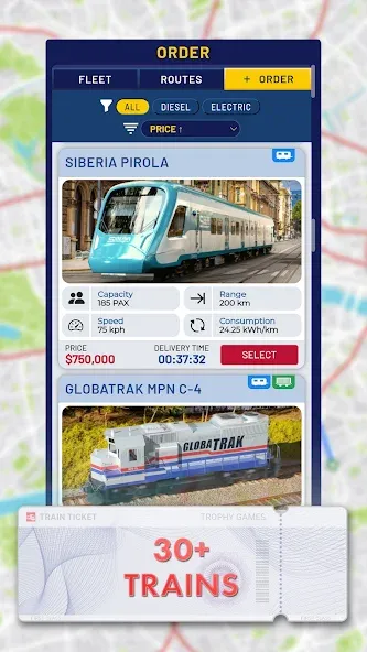 Train Manager - 2024 [MOD: безлимитные деньги и топливо] (Бесплатно / APK) — скриншот 2