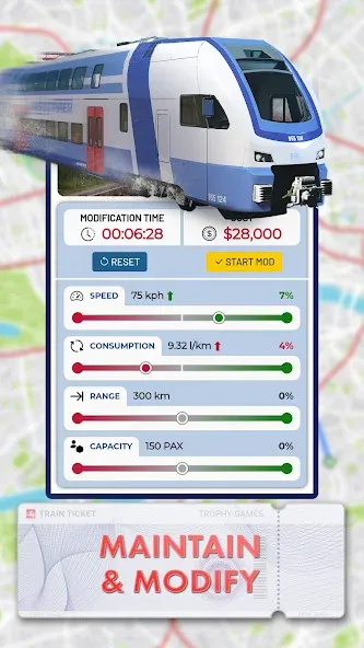 Train Manager - 2024 [MOD: безлимитные деньги и топливо] (Бесплатно / APK) — скриншот 4
