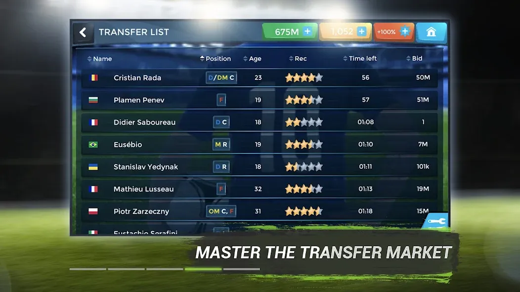 Взломанная FMU - Football Manager Game [MOD: безлимитные деньги и игроки] на Андроид — скриншот 4