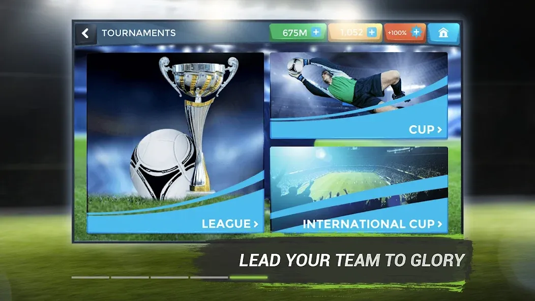 Взломанная FMU - Football Manager Game [MOD: безлимитные деньги и игроки] на Андроид — скриншот 5