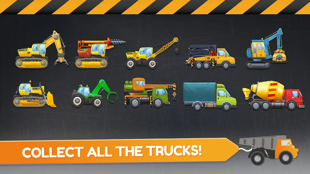 Build a House: Building Trucks [MOD: безлимитные деньги и все машины] — Скачать бесплатно (APK) — скриншот 1