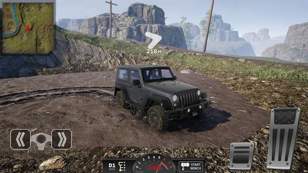 Взломанная Offroad Racing & Mudding Games [MOD: безлимитные деньги и топливо] на Андроид — скриншот 4