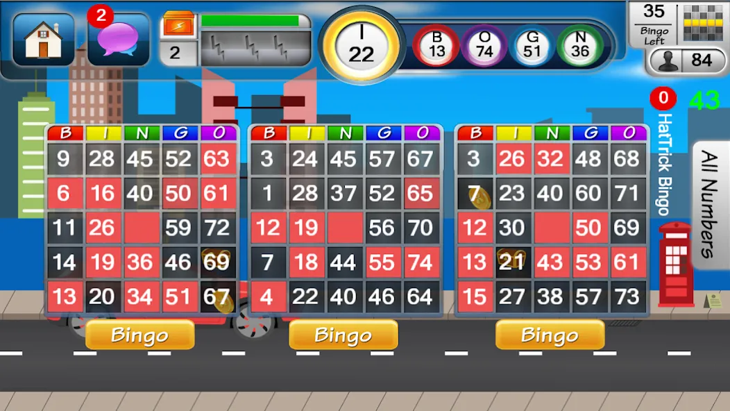 Скачать Bingo Game [MOD: безлимитные монеты и бонусы] — скриншот 3
