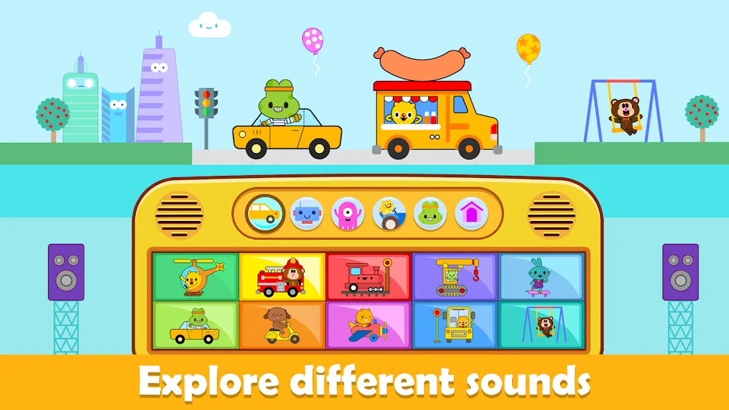 Baby Piano Kids Music Games [MOD: разблокирована вся детская музыка] — Скачать бесплатно (APK) — скриншот 2