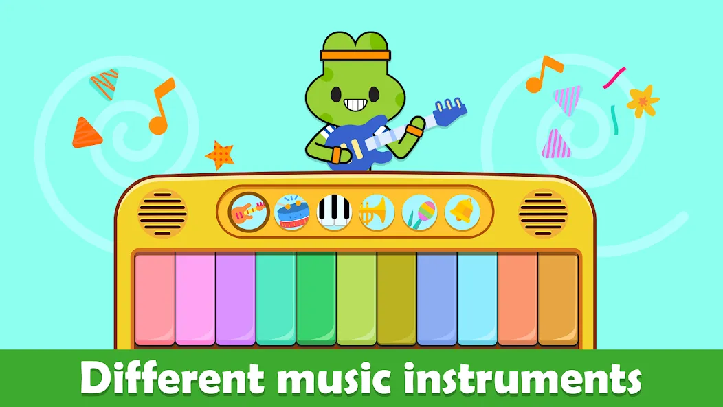 Baby Piano Kids Music Games [MOD: разблокирована вся детская музыка] — Скачать бесплатно (APK) — скриншот 3