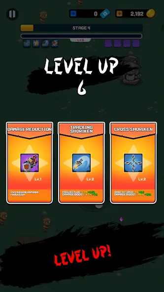 NINJA SURVIVOR.io [MOD: много денег и урона] последняя версия — скриншот 4