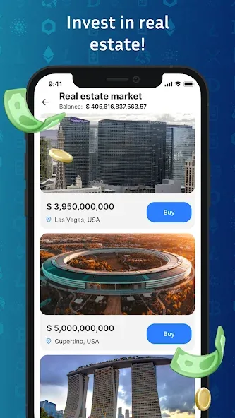 Скачать взлом Business Empire: RichMan [MOD: безлимитные деньги и открыты все возможности] — скриншот 4