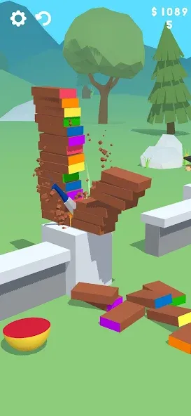 Slice It All! [MOD: без рекламы и все уровни открыты] последняя версия — скриншот 4