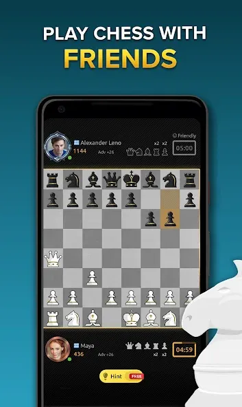 Chess Stars Multiplayer Online [MOD: без рекламы и все фигуры открыты] на Андроид — скриншот 2