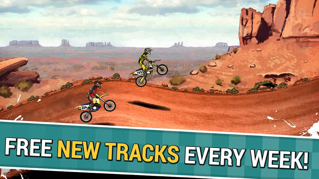 Mad Skills Motocross 2 [MOD: безлимитные деньги и топливо] последняя версия — скриншот 5