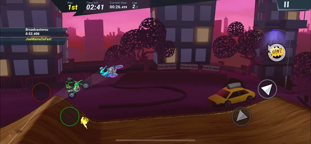 Mad Skills Motocross 3 [MOD: безлимитные деньги и топливо] — Скачать бесплатно (APK) — скриншот 2