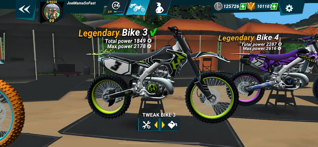 Mad Skills Motocross 3 [MOD: безлимитные деньги и топливо] — Скачать бесплатно (APK) — скриншот 5