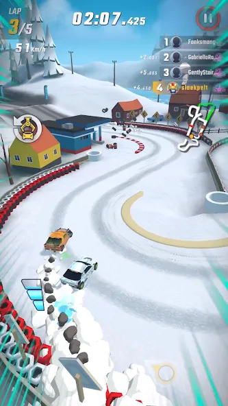 Rally Clash - Car Racing Game [MOD: безлимитные деньги и все машины открыты] — Скачать бесплатно (APK) — скриншот 2