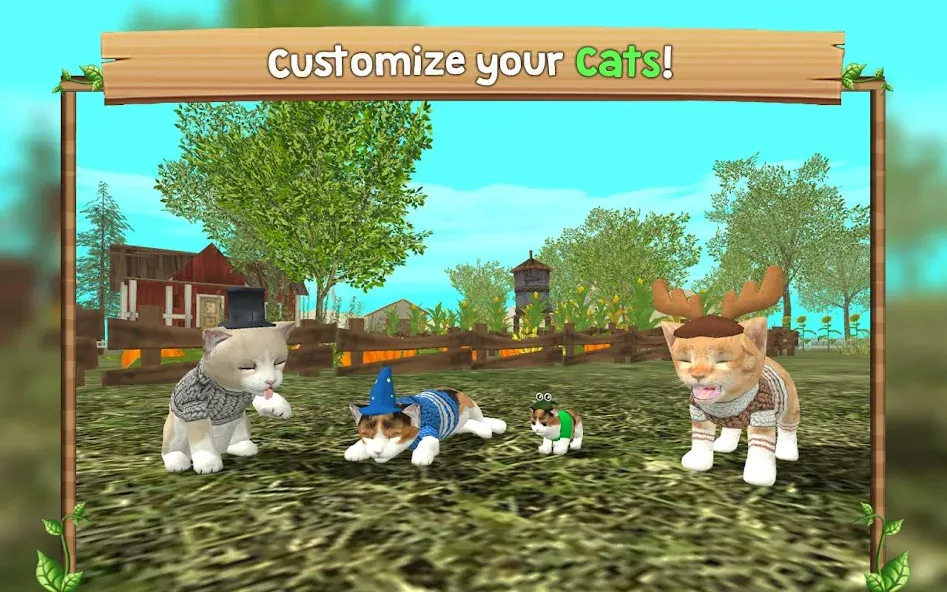 Cat Sim Online: Play with Cats [MOD: безлимитные монеты и все коты открыты] — Скачать бесплатно (APK) — скриншот 5