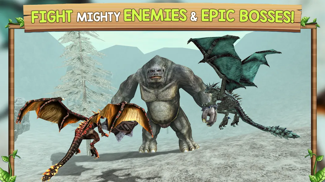 Скачать Dragon Sim Online: Be A Dragon [MOD: безлимитные деньги и мощный дракон] на телефон — скриншот 5