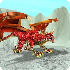 Скачать Dragon Sim Online: Be A Dragon [MOD: безлимитные деньги и мощный дракон] на телефон