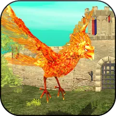 Phoenix Sim 3D [MOD: бесконечное здоровье и огненная мощь] (Бесплатно / APK)