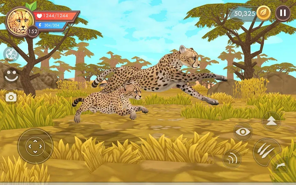 WildCraft: Animal Sim Online [MOD: безлимитные монеты и открытые скины] последняя версия — скриншот 2